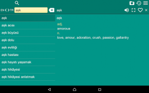 English Turkish Dictionary screenshot 5