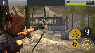 Ninja Archer Assassin Shooter screenshot 1