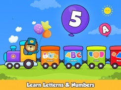 Balloon Pop Kids Learning Game screenshot 2