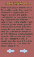 Algebra 101 screenshot 0