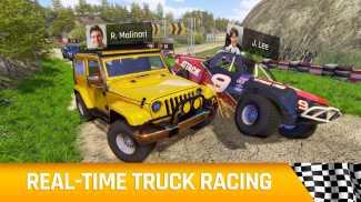 Truck Driving Rally Racing screenshot 13