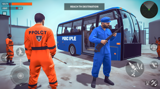 감옥 수송: 경찰 게임 screenshot 13