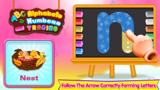 ABC Alphabets & Numbers Tracin screenshot 1