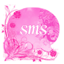 Pink Flowers Theme GO SMS Pro Icon