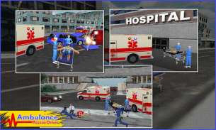 Ambulance pilote de secours 3D screenshot 1