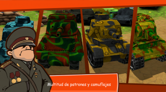 Toon Wars: Juegos de Tanques Multijugador Gratis screenshot 1