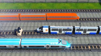 Euro Train Racing Game 2017- M screenshot 4