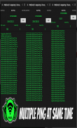 PINGER MULTI - Multiple Ping To The Network screenshot 0