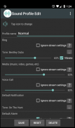 Simple Sound Profile Manager screenshot 0