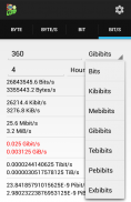 Byte & Bit Calculator Tool screenshot 6
