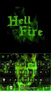 Hellfire Skull keyboard Uniqueness Theme screenshot 0