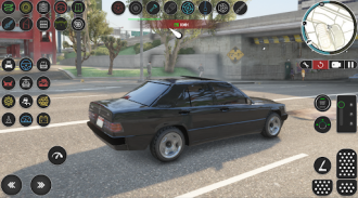 Mercedes 190E: Crime City Ride screenshot 2