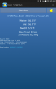 Seaside Buoy: Ocean Temperature & Tides screenshot 1