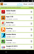 Apps 2 SD (Move app 2 sd) screenshot 0