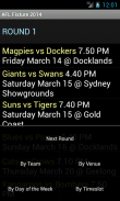 AFL Fixture 2024 screenshot 3