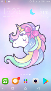 Unicorn wallpapers ^ Cute backgrounds ^ screenshot 3