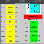 ECCENTRIC LOADING ON SHORT COLUMN - ACI318-19 screenshot 5