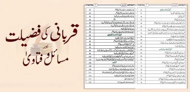 Qurbani ky Masail: Fazilat or Fatwa Urdu screenshot 2