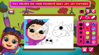 Joy Joy Drawing, Painting, Coloring Games for Kids screenshot 1