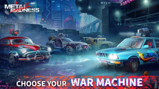 METAL MADNESS PvP: Car Shooter & Twisted Action screenshot 3