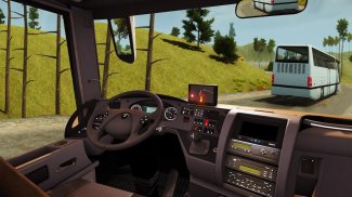Offroad Bus Hill Driving Sim: Perlumbaan Bas screenshot 10
