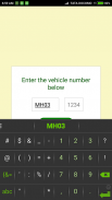 Vehicle registration details screenshot 2