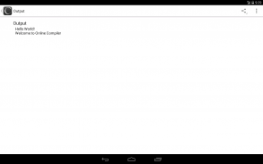 Online Compiler screenshot 3