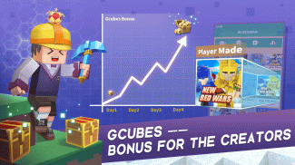 Como ganhar GCUBES DE GRAÇA no BLOCKMAN GO !! 