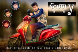 Scooty Photo Editor - Scooty Photo Frame screenshot 5