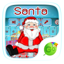 Santa Emoji GO Keyboard Theme Icon