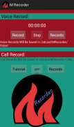 M Recorder _ Voice & Calls screenshot 1