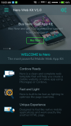 Nero - Web App Kit UI/UX Material Design screenshot 4