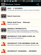 Workout formateur screenshot 17