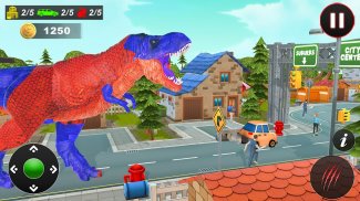 Dinosaur Smash Rescue Batle 3D screenshot 2