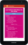 Zero & Low Sodium Foods screenshot 9