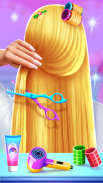 Braided Hair Salon MakeUp Game screenshot 3