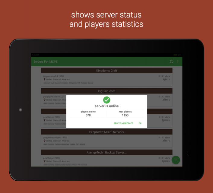 Servers For MCPE  Download APK for Android - Aptoide