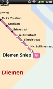 Amsterdam Metro & Tram Free Offline Map 2020 screenshot 1