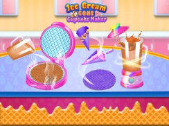 Eistüte Cupcake Maker screenshot 3