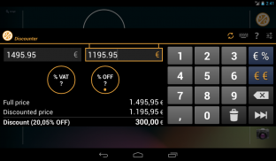 Discounter Free calculator screenshot 2