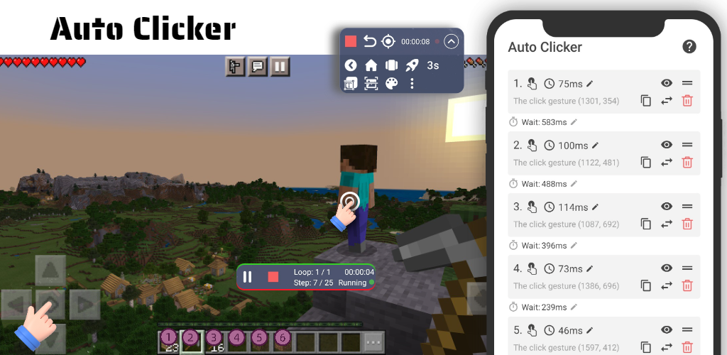 Auto Clicker app for games - Baixar APK para Android