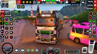 Euro Truck -City Cargo Truck screenshot 1