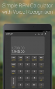 S3 RPN Calculator with Voice screenshot 2