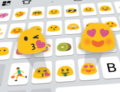Blob emoji for Android 7 - Emoji Keyboard Plugin screenshot 3