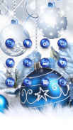 Blue shine ball APUS launcher theme & HD wallpaper screenshot 6