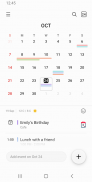 Calendar Samsung screenshot 3