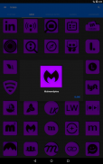 Purple and Black Icon Pack Free screenshot 6