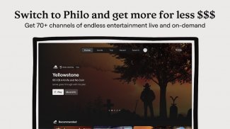 Philo: Shows, Movies, Live TV. screenshot 5