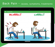 Back Pain - causes, symptoms, treatments screenshot 2