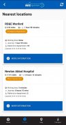 NHSquicker A&E times SouthWest screenshot 2